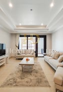 Modernly Furnished 1BR w/ balcony in Porto Arabia - Apartment in Tower 6