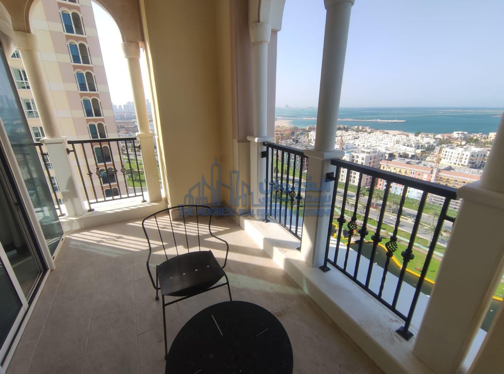 1 BHK FF | Sea View | All inc | No commission - Apartment in Viva Bahriyah