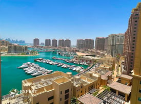 Full Marina View in Spacious Apartment with Balcony - Apartment in Porto Arabia
