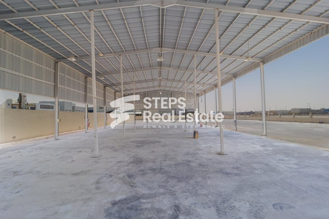 4000 SQM Open Shade Warehouse | Birkat Al Awamer - Warehouse in East Industrial Street