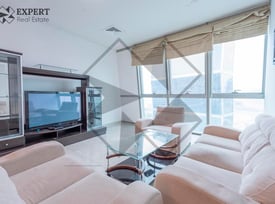 Spacious 2 + Maid & Furnished | Full Sea View - Apartment in Zig Zag Towers