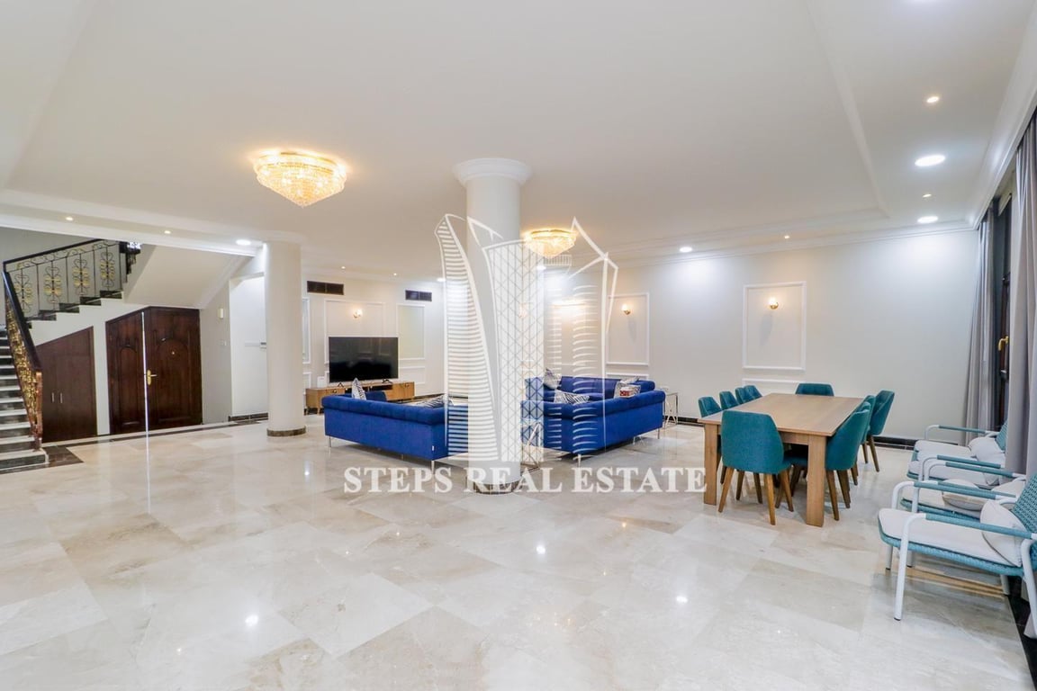 Furnished Luxury 6 BHK Compound Villa | Sea View - Villa in West Bay Lagoon