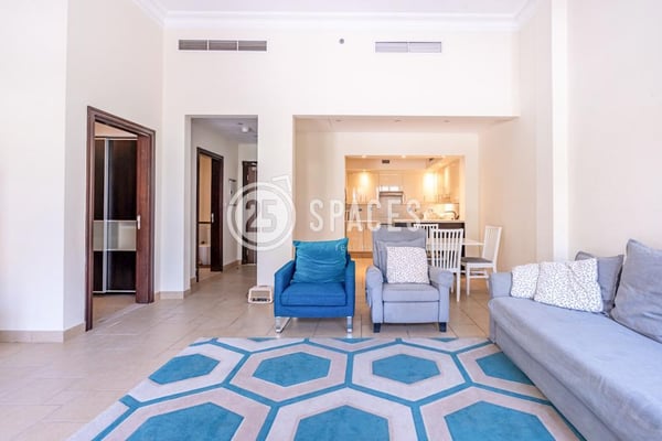 Furnished One Bdm with a Terrace in Qanat Quartier - Apartment in Carnaval