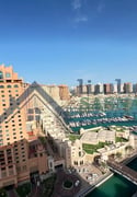 Porto Arabia | 2 bhk | Furnished | Marina View | Balcony - Apartment in Porto Arabia