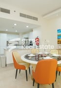 Sea View | Furnished 1 Bhk Apartment in Lusail - Apartment in Lusail City