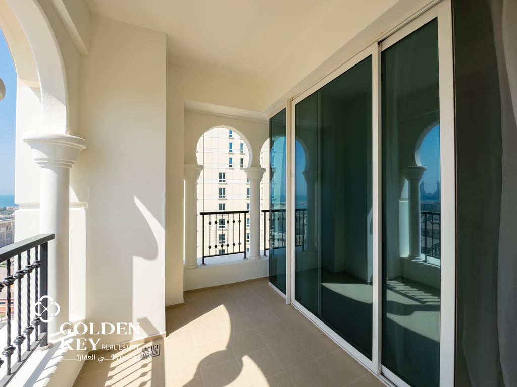 +1 Month Grace ✅ Great Finish | Balcony | Beach - Apartment in Viva Bahriyah