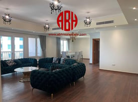 LUXURY FURNISHED 3 BDR + MAIDS ROOM | HUGE BALCONY - Apartment in East Porto Drive