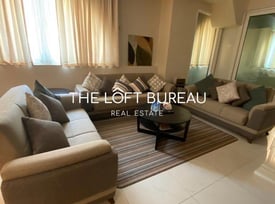 2 BEDROOMS APARTMENT + OFFICE || FULLY FURNISHED - Apartment in Viva Bahriyah