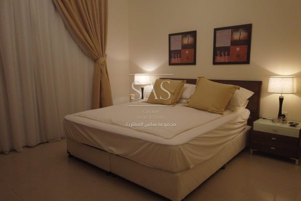 2 BHK FULLY-FURNISHED VILLA APARTMENT!! - Compound Villa in Ain Khaled Villas