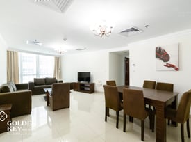 +Qatar Cool ✅ West Bay, Doha | 3 Br+Maid - Apartment in West Bay