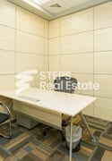 Fully Furnished Office Space in West Bay - Office in Al Shatt Street