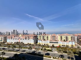 One BR with Perfect City View and a large balcony. - Apartment in Porto Arabia