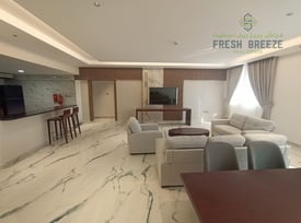 Brand New Spacious 2BHK Furnished with KAHRAMAA - Apartment in Al Muntazah