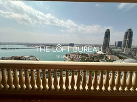 DIRECT SEA VIEW 3 PLUS MAID! SF WITH BILLS IN PEARL - Apartment in Porto Arabia
