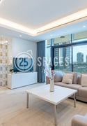 Furnished Two Bedroom Apt with Balcony Sea View - Apartment in Lusail City