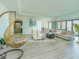 Fully Furnished 3 BHK+Maid Apartment in The Pearl - Apartment in Porto Arabia