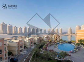 2 BR | FF |  BIG BALCONY | SEA VIEW - Apartment in Viva Bahriyah