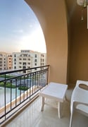 Spacious 1BHK FF in Lusail With Gym Pool - Apartment in Fox Hills