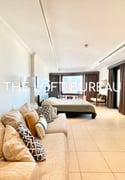 Kempinski View! Fully Furnished  1BR with Balcony - Apartment in Porto Arabia