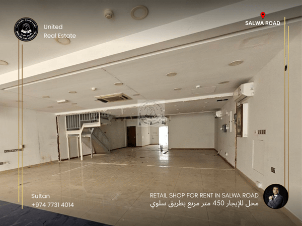 Retail Shop for Rent in Prime and Crowded Location - Shop in Salwa Road