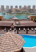 1 Bedroom/Semi Furnished/Balcony/Excluding bills - Apartment in Porto Arabia