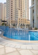 Semi-Furnished Studio for Rent Including Bills - Apartment in Viva Bahriyah