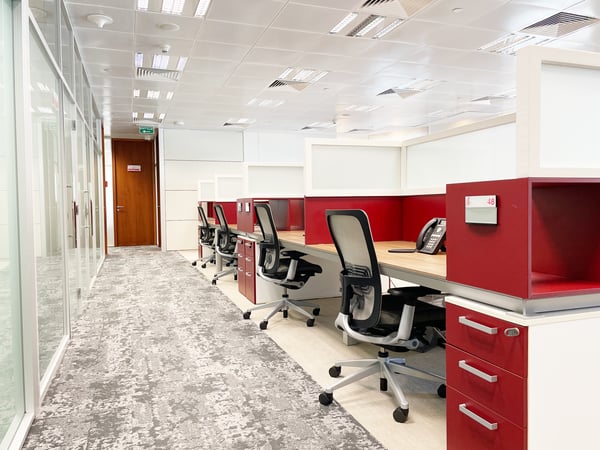 Co working space including services for rent - Office in Barwa Towers