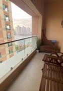 Stunning Studio FF +Balcony For Sale Viva Bahriyah - Apartment in Viva Bahriyah