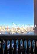 Direct Marina View! Furnished 1BR with Balcony - Apartment in Porto Arabia