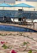 free month furnished 1bhk@compound+pool+gym - Apartment in Al Rawabi