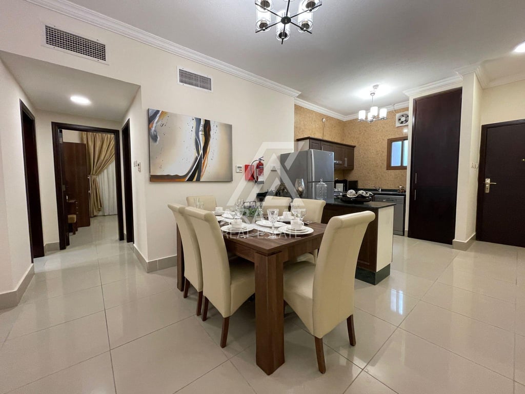 Fully Furnished 2BHK Apartment|Family compound - Apartment in Ain Khaled
