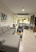 Bills and Wifi Included! Furnished 1BR with Office - Apartment in Viva Bahriyah