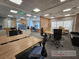 Sea View Fully Fitted and Partitioned Office Space - Office in Lusail City