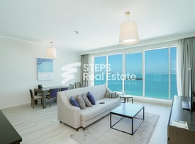Panoramic Sea View 1 BHK Apartment in West Bay - Apartment in West Bay