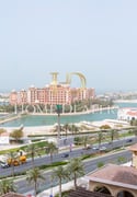 Best Offer! Furnished 1BR + Office | Porto Arabia - Apartment in West Porto Drive