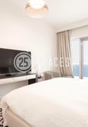 Furnished Two Bdm Apt with Sea View in Lusail - Apartment in Waterfront Residential