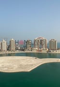 Panoramic Sea View! High-End finishings! 2BR+ Maid - Apartment in Viva Bahriyah