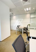 Fully furnished spacious offices for rent|Al Sadd - Office in C-Ring Road