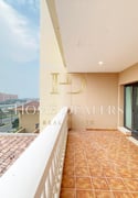 Sea View Semi Furnished 2BR in Porto Arabia - Apartment in West Porto Drive