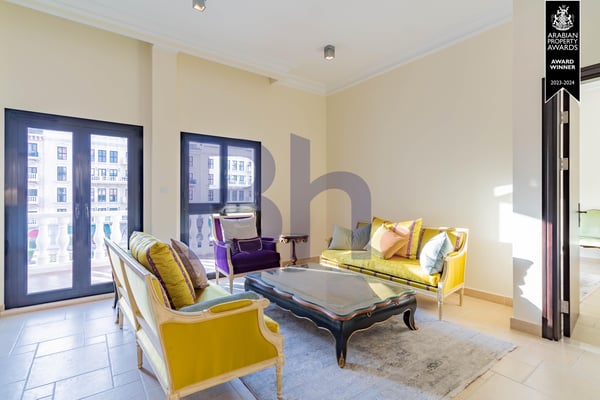 FF 2BR Apartment For Rent in Qanat Quartier - Apartment in Carnaval