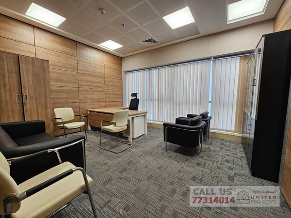 Fully Fitted and Partitioned Office Space - Commercial Floor in Lusail City