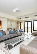 Full Marina View Furnished 3BR in Porto Arabia - Apartment in West Porto Drive