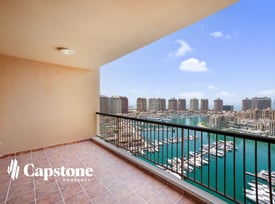 Full Marina View | 2BR Fully-furnished Apartment - Apartment in Porto Arabia