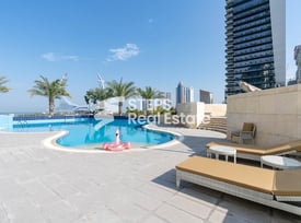 Fully Furnished Flat | 1 Bedroom — Lusail - Apartment in Lusail City