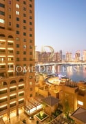 Amazing 1BR + Office | Balcony | Porto Arabia - Apartment in West Porto Drive