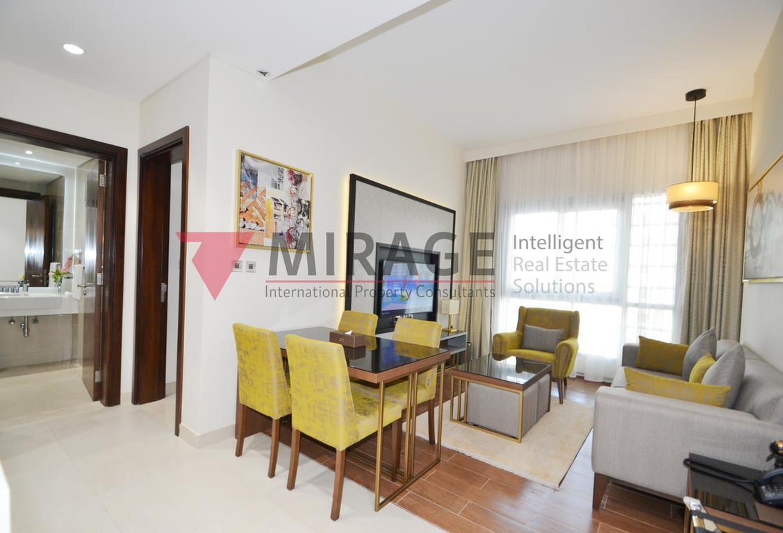 New Furnished Serviced 1-bed Apartment in Al Sadd