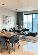 Furnished Two Bedroom Apt with Balcony in Lusail - Apartment in Burj Al Marina