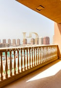 Full Marina View Furnished 3BR in Porto Arabia - Apartment in West Porto Drive