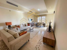 Nicely Furnished Apartment, View of Pearl Entrance - Apartment in Porto Arabia