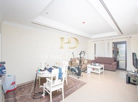 Amazing 1BR + Office | Balcony | Porto Arabia - Apartment in West Porto Drive